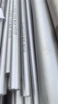 Tabung Baja Tahan Karat ASTM A312 UNS S31254 254SMO Premium Dikirim ke Meksiko