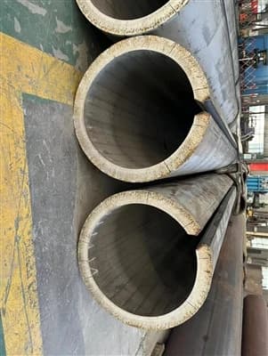 Teknologi Kami Saat Ini Memproses Pipa Las Baja Tahan Karat 2520 (310S) Berdiameter Besar dan Berdinding Tebal untuk Arab Saudi.