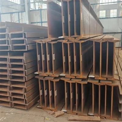 130-TON-BAJA-H-BEAM-Q355B-DIKIRIM-KE-VIETNAM,-MEMBERDAYAKAN-KONSTRUKSI-PABRIK-LOKAL