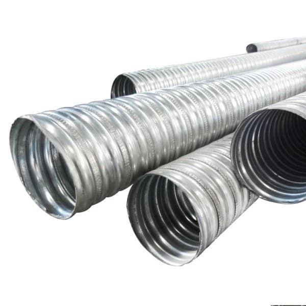 Saluran Spiral Baja Galvanis